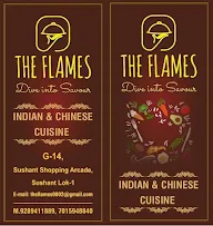 The Flames menu 6