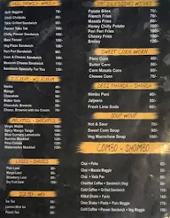 Chai Shai Bar menu 1