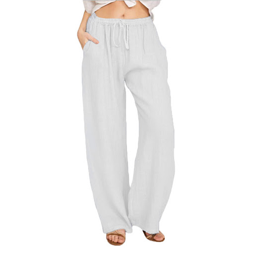 Title 4, Womens Fashion Loose Cotton Linen Casual Pants...