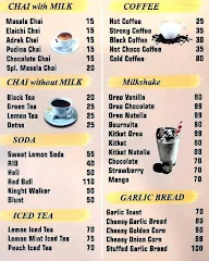 Saif Cafe menu 2