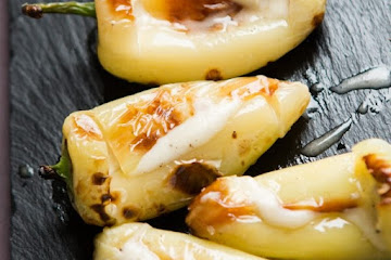 The Best Grilled Peppers