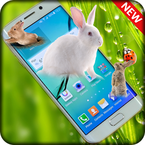 Rabbits in Phone | prank app  Icon