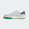 noah rod laver footwear white / green / college navy