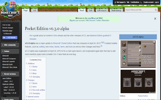 New Minecraft Wiki