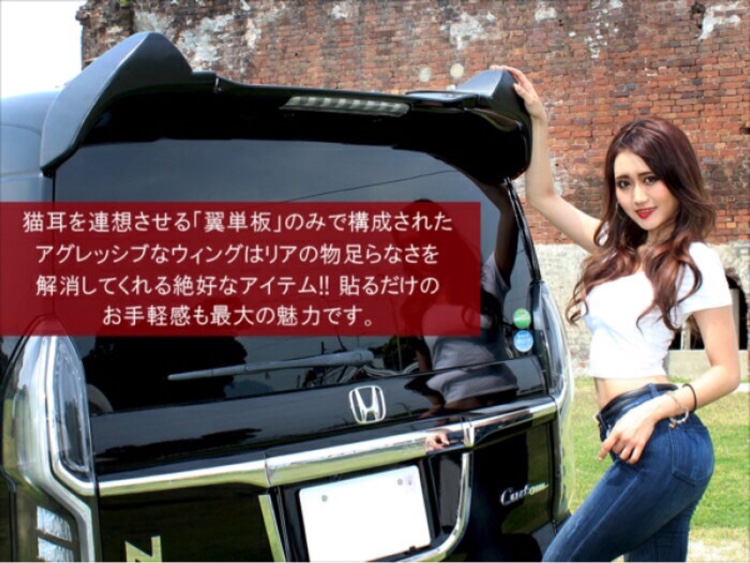 ざき@たんとさんが投稿した猫耳スポイラー・おい、１０万円はまだなのか(ﾟ∀ﾟ)？・マスクも届かないぞ(ﾟ∀ﾟ)？？・届くのは請求書ばかりだぞ(ﾟ∀ﾟ)？？？に関するカスタム事例の投稿画像2枚目