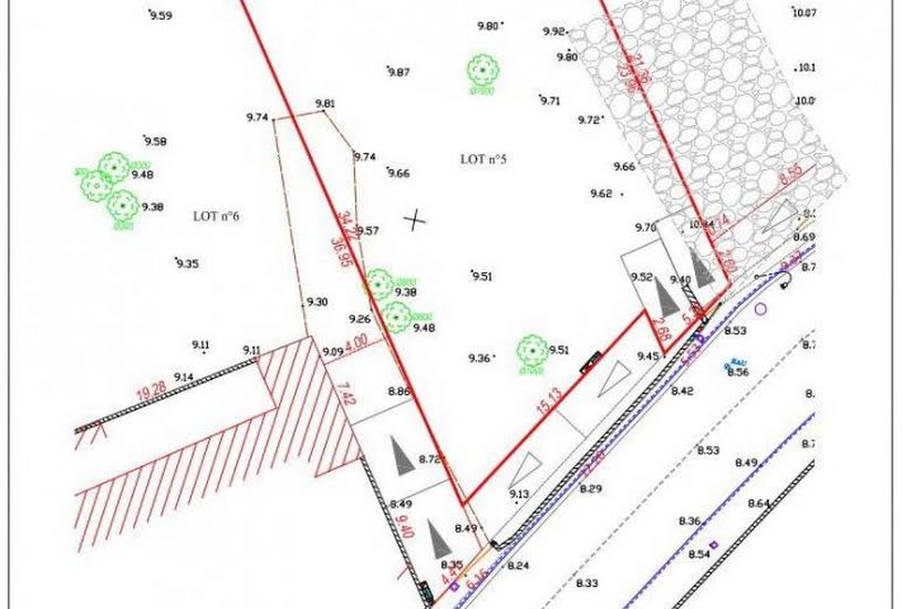  Vente Terrain à bâtir - à Florensac (34510) 