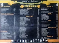 The Brew Headquarters menu 3