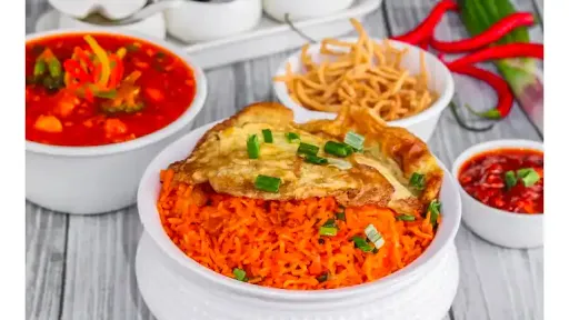 Chicken Triple Schezwan Rice