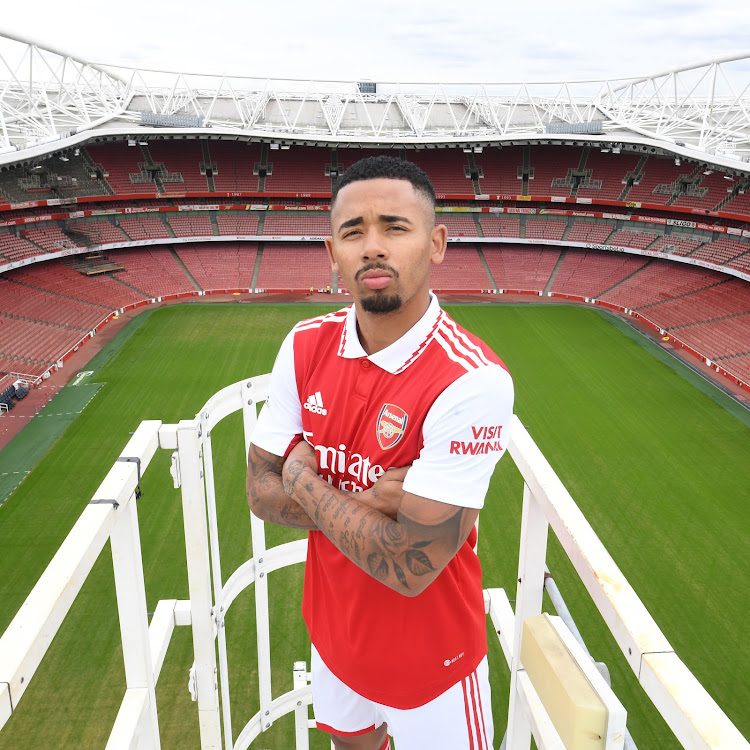 Gabriel Jesus after joining Arsenal