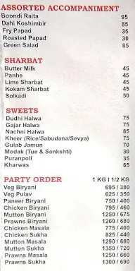 Ratna Kokan menu 5