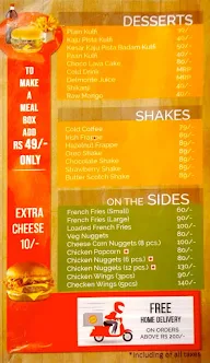 Burger Point menu 2