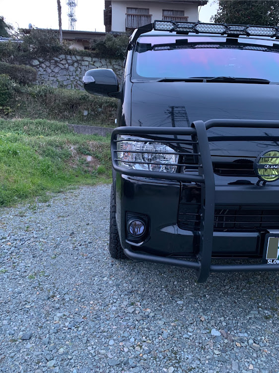 ハイエースバンのリフトアップ・ちょい上げ・BF Goodrich・XJ04に関するカスタム事例の投稿画像3枚目