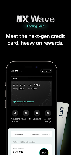 Screenshot Uni : Next-gen cards & Paychek