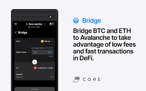 Core | Crypto Wallet & NFT Extension