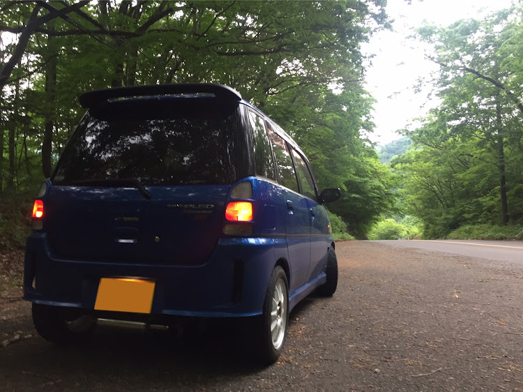 プレオのライト・昴技研・丸目・自然×愛車・レアパーツに関するカスタム事例の投稿画像4枚目