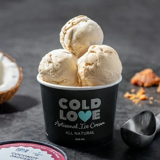 Coconut Jaggery Ice Cream [1 Tub, 500 Ml]