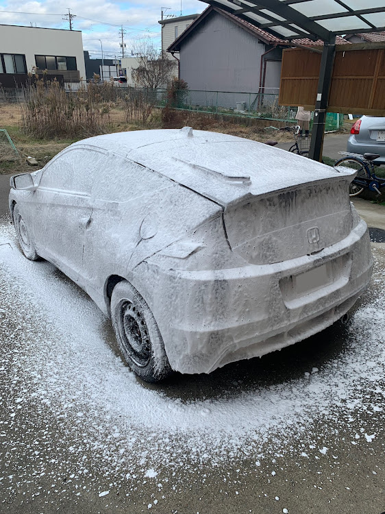 CR-Zの泡洗車・マジフォーム・高圧洗浄に関するカスタム事例の投稿画像1枚目