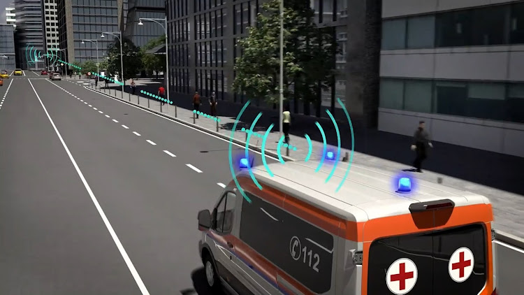 Ford has been testing a traffic light system that allows emergency vehicles to manipulate the signals for smooth travel in city conditions. Picture: SUPPLIED