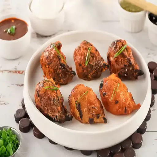 Tandoori Chicken Momos [6 Pieces]