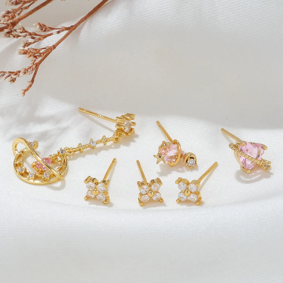 Sweet Love Oorbellen Set voor Dames Prachtig Design Perfect voor Elke Gelegenheid Cadeau Idee Mode Sieraden Schitterend en Elegant Accessoire