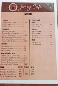 The Jersey Cafe menu 2