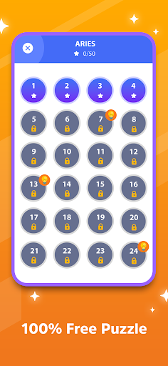 Screenshot One Puzzle: 1 line connect dot