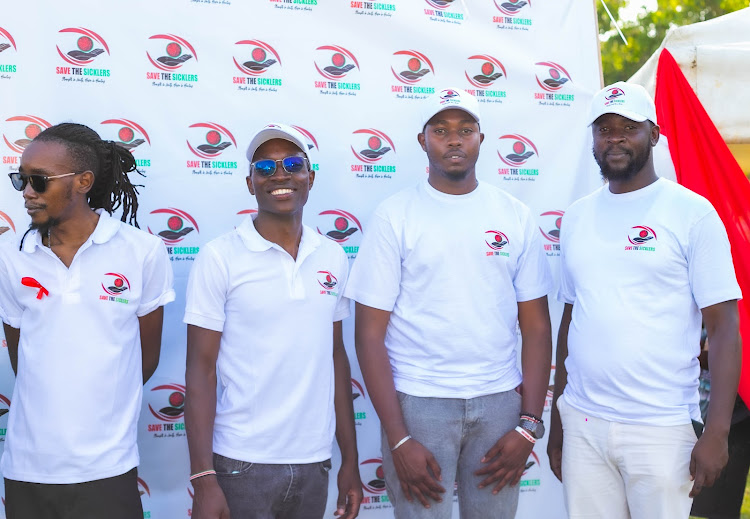 Participants at the sickle cell community outreach event in Kisumu.