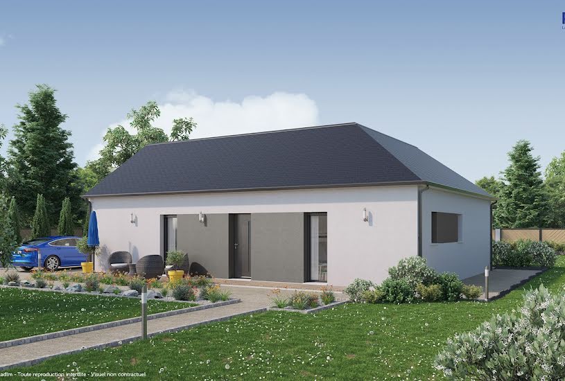 Vente Terrain + Maison - Terrain : 450m² - Maison : 89m² à La Baussaine (35190) 