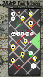 MAP for klwp - náhled
