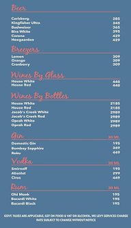 Gola Sizzzlers menu 3