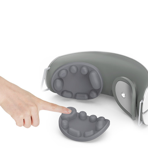 Title 5, Bluetooth Eye Massager with Vibration, Hot Comp...