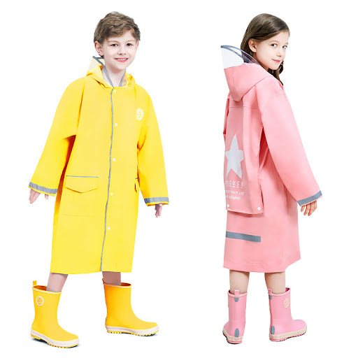 Title 2, Kindergarten Boy Rain Gear and Girl Rain Poncho
