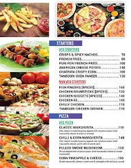 Sunath Pizzeria menu 1