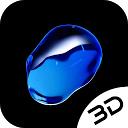 アプリのダウンロード Sapphire 3D Live Wallpaper- Blue Amber &a をインストールする 最新 APK ダウンローダ