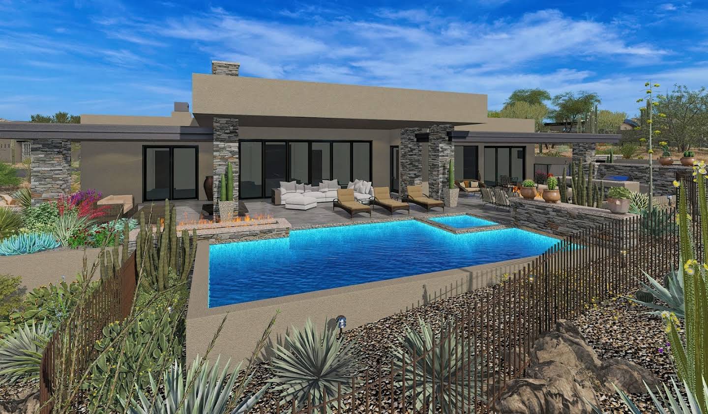 House with pool Scottsdale