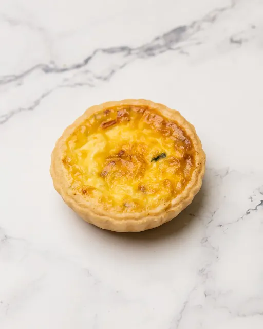 Corn And Spinach Quiche