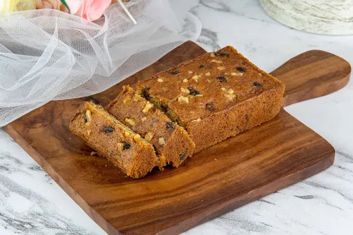 Eggless Dates Walnut Tea Cake [1 Piece]