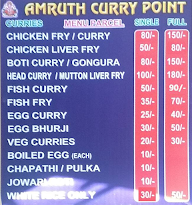 Amruth Curry Point menu 1