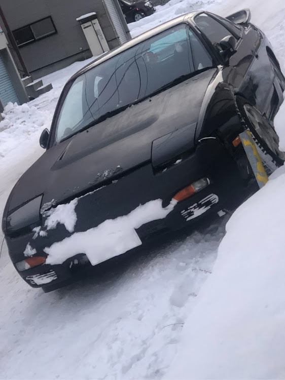 180SXの180sx・車検終了・雪ドリ・雪まみれ・SRに関するカスタム事例の投稿画像3枚目