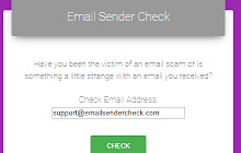 Email Sender Check Extension small promo image