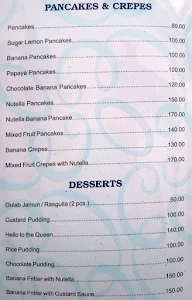 Oasis Restaurant And German Bakery menu 6