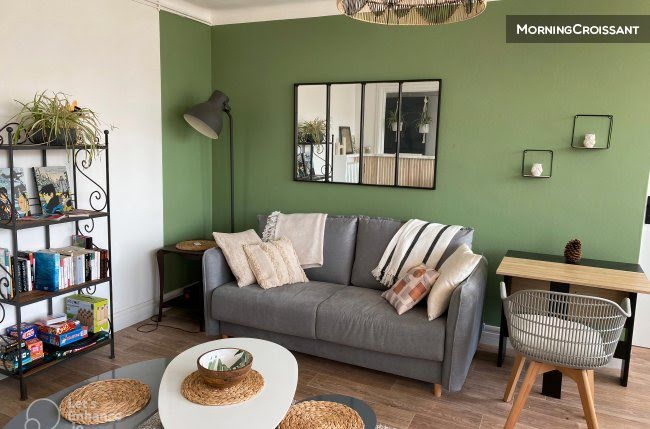 Location meublée appartement 2 pièces 38 m² à Lorient (56100), 1 100 €