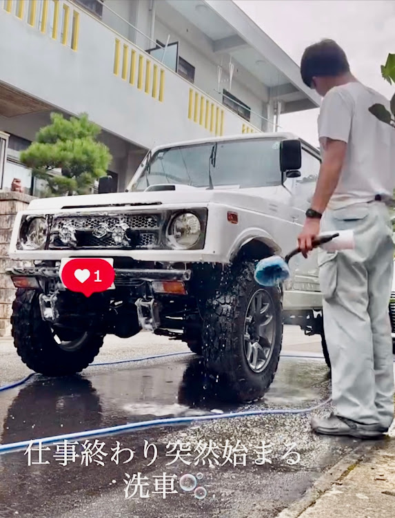 ジムニーの洗車に関するカスタム事例の投稿画像2枚目