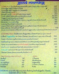 German Bakery menu 2