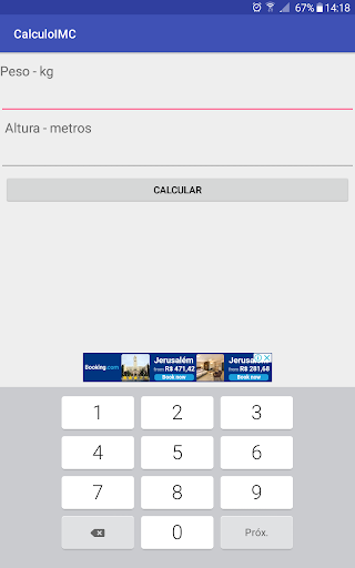 Peso Ideal - Cálculo IMC