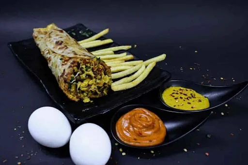 Egg Keema Roll