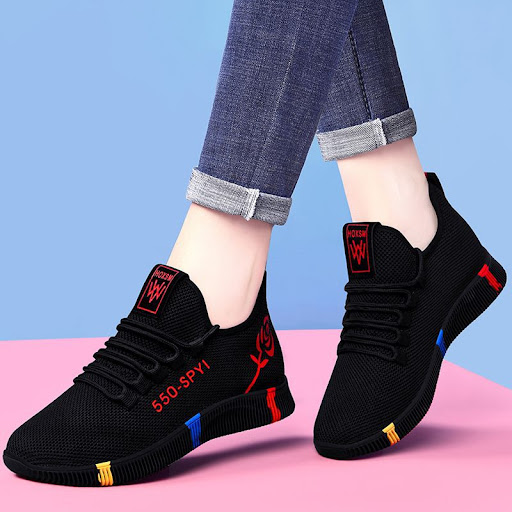 Title 1, Ladies Leisure Sports Non Slip Flat Shoes Comfo...