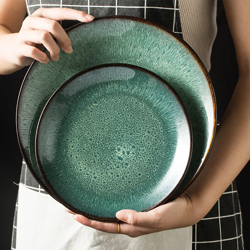 Complete Ceramic Tableware Set Bowls Plates Soup Bowl Steak Plate Salad Plate Serve Your Meals in Style and Elegance