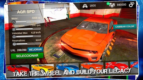 3D Car Racing Fast Simulator