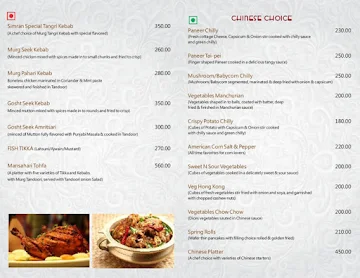 Citrus - Hotel Simran menu 